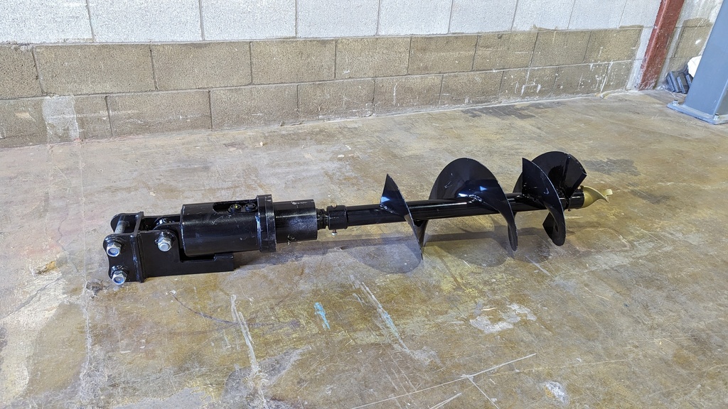 Auger Motor and Bit Ø12", for 1.5t excavator