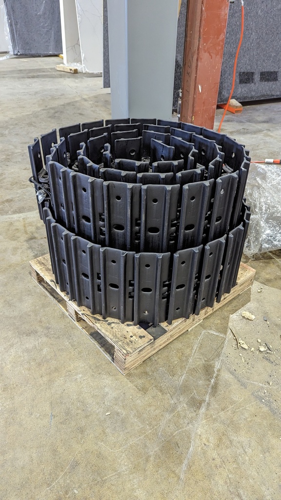 Steel Tracks Set, for 3.5t mini excavator