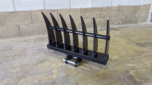 [RAKE-24-XB15] Peigne, 24", pour mini-pelle 1.5t